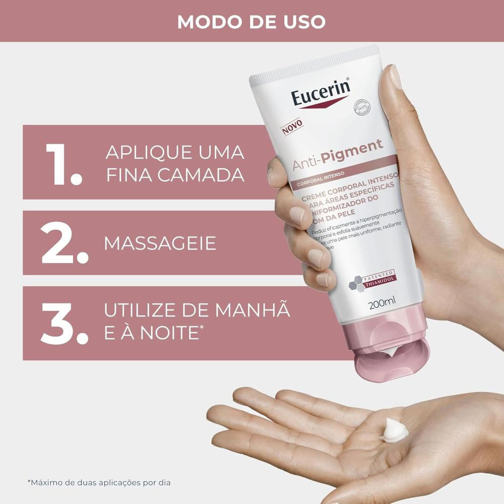 Creme Corporal Intenso Eucerin Anti-Pigment Áreas Especificas - 200ml