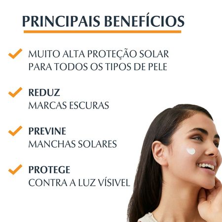 EUCERIN Protetor Solar Facial Antimanchas Pigment Control FPS60 50ml