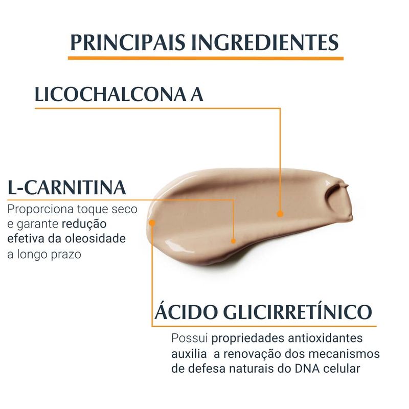 EUCERIN Protetor Solar Facial Oil Control Antioleosidade FPS70 Médio